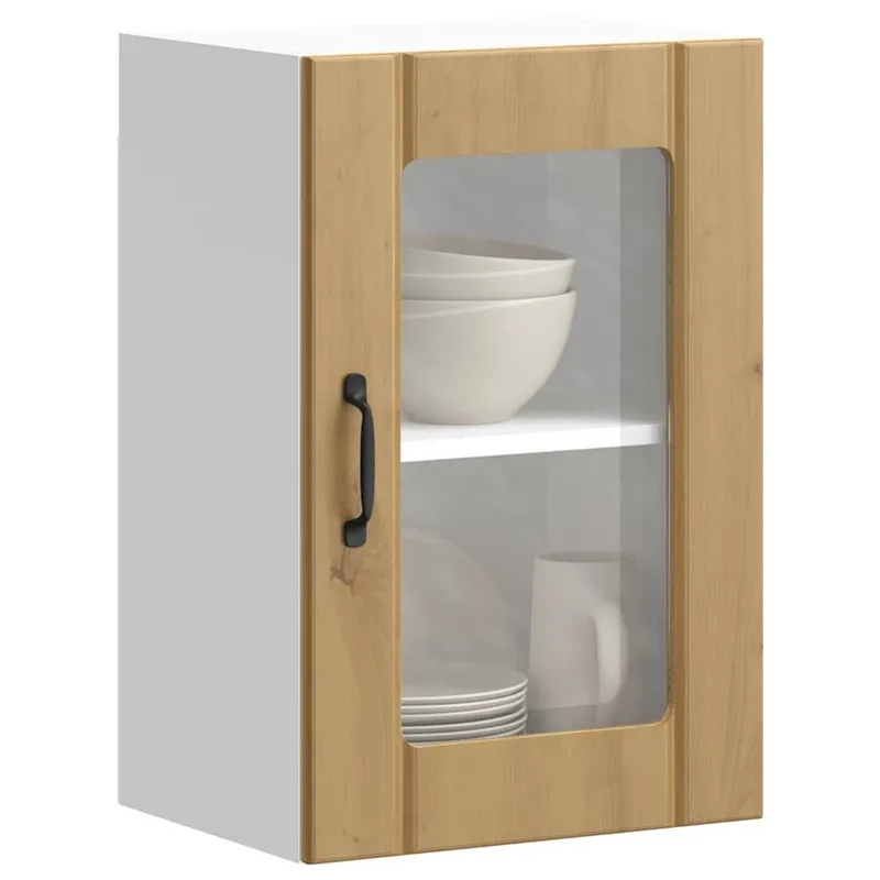 Küchen-Hängeschrank with glasstür Lucca Artisan-oak
