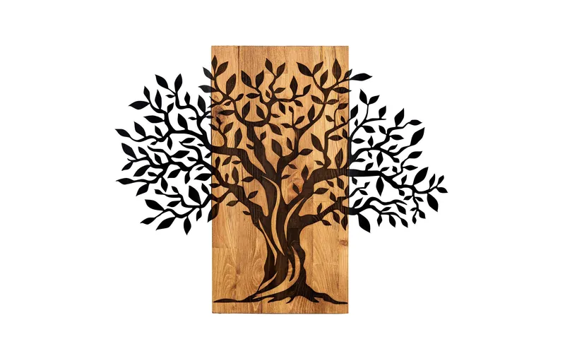 Wallxpert Wanddekoration Tree 72 x 58 cm