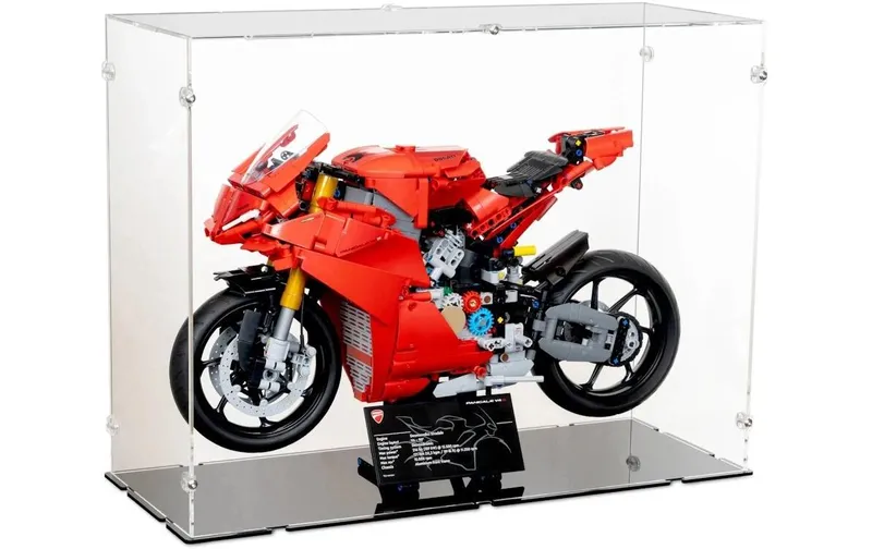 iDisplayit Baukasten Acryl-Display für LEGO 42202 Ducati