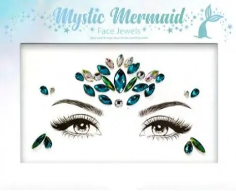 Face Jewels Mystic Mermaid