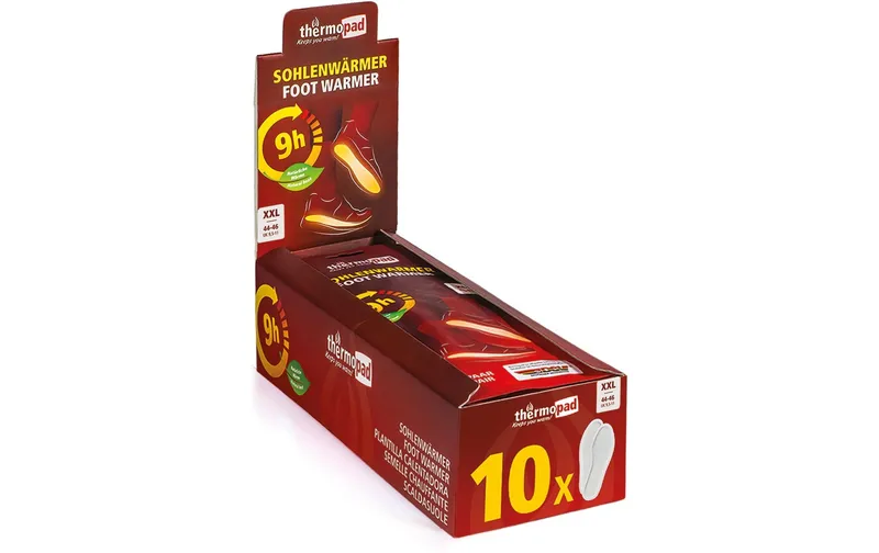 Thermopad multi Wärmepad Sohlenwärmer XXL Gr. 44 - 46, 10er Pack
