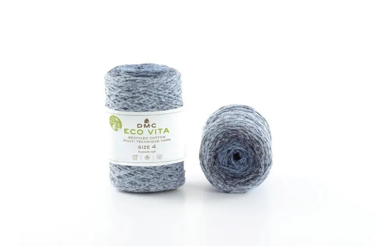 DMC Wolle Nova Vita Makramee Cord 2 mm 250 g bleu