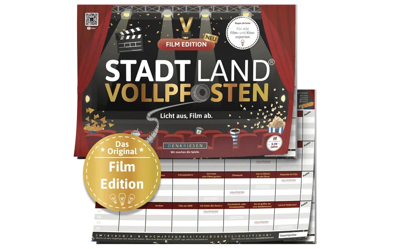 Denkriesen Familienspiel Stadt Land Vollpfosten -DE