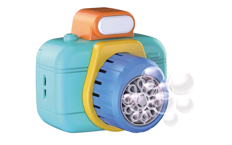 Meili Seifenblasen Magic Bubble Kamera mit Licht assortiert