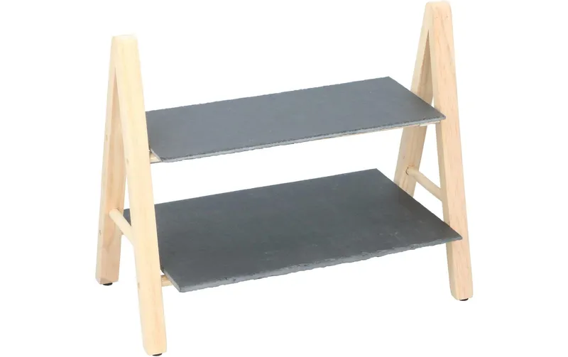 alpina Etagere Schwarz/Braun