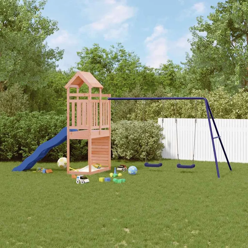 Spielturm Massivholz Douglasie
