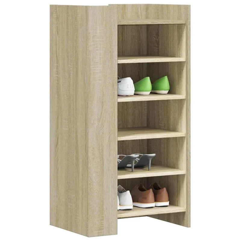 Schuhschrank Sonoma-Eiche 52x37,5x100 cm derivato del legno