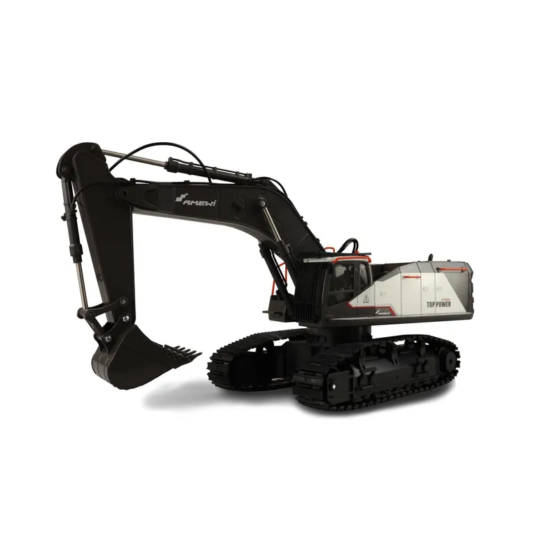 Amewi Raupenbagger ACV730 V2 white, RTR, 1:14