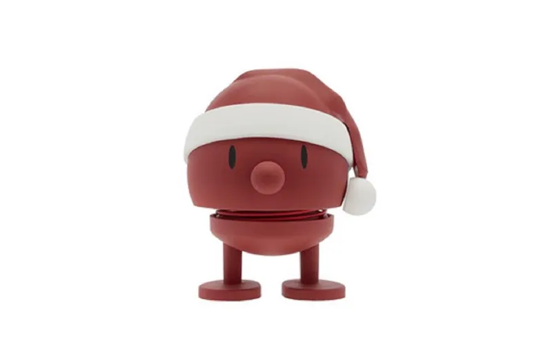 Hoptimist Deko Bumble Soft Santa S 6.2 cm x 6.9 cm, red