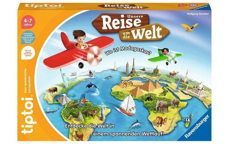 tiptoi Spiel Unsere Reise um la Welt