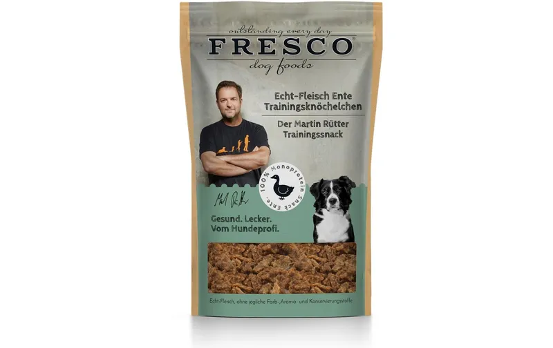 FRESCO Leckerli Martin Rütter Trainingsknöchelchen Ente, 150 g