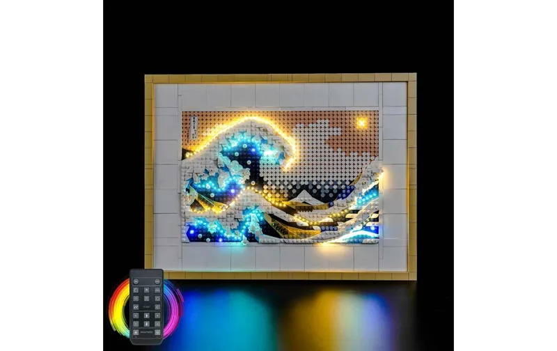 BrickBling LED-Licht-Set per LEGO® 31208 Hokusai Grosse Welle