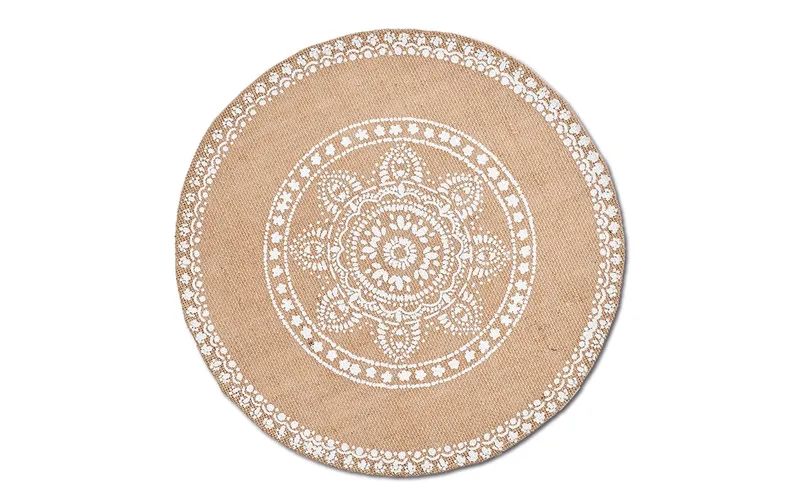 Zeller Present Tischset Mandala Ø 38 cm, naturale