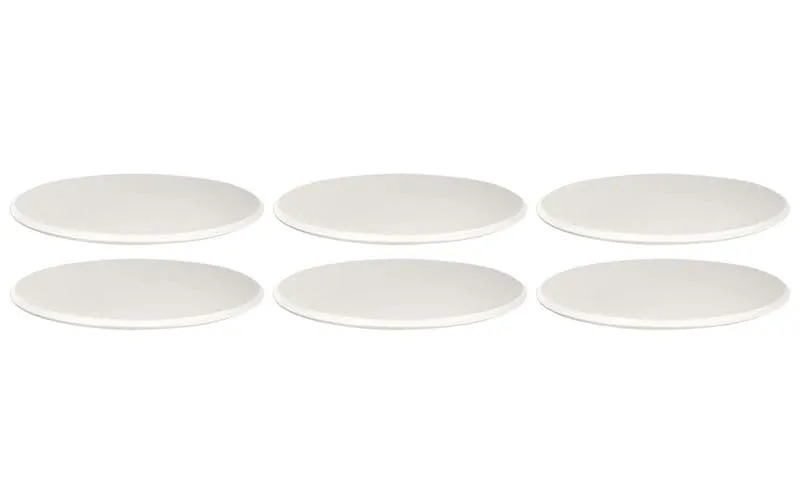 Villeroy & Boch Speiseteller NewMoon 6 pieces, white
