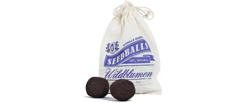 Gorilla Gardening Seedballs Wildblumen
