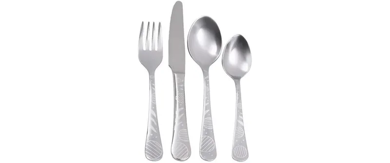 THOMAS Kids Lolly / Edelstahl Kinderbesteck 4-tlg. Edelstahl Silber