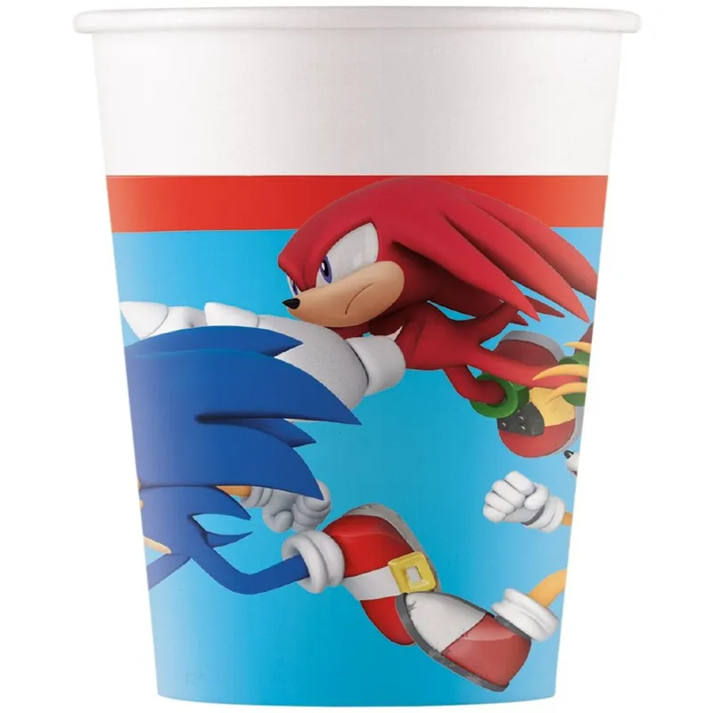 Partybecher Sonic 8 Stück