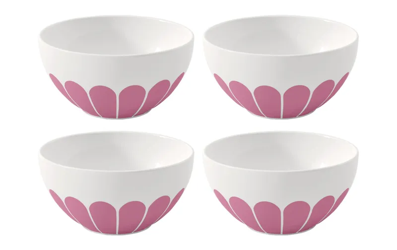 Villeroy & Boch Müslischale Fleur 4 pieces, pink