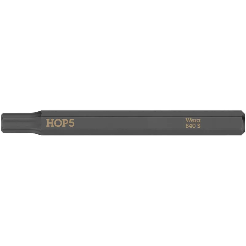 Wera Bit 840 S Hex-Plus Innensechskant 5 mm, 1-teilig