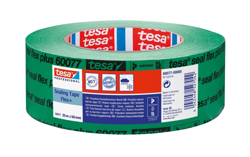 tesa Dichtungsband Professional 60077, 25m x 50 mm