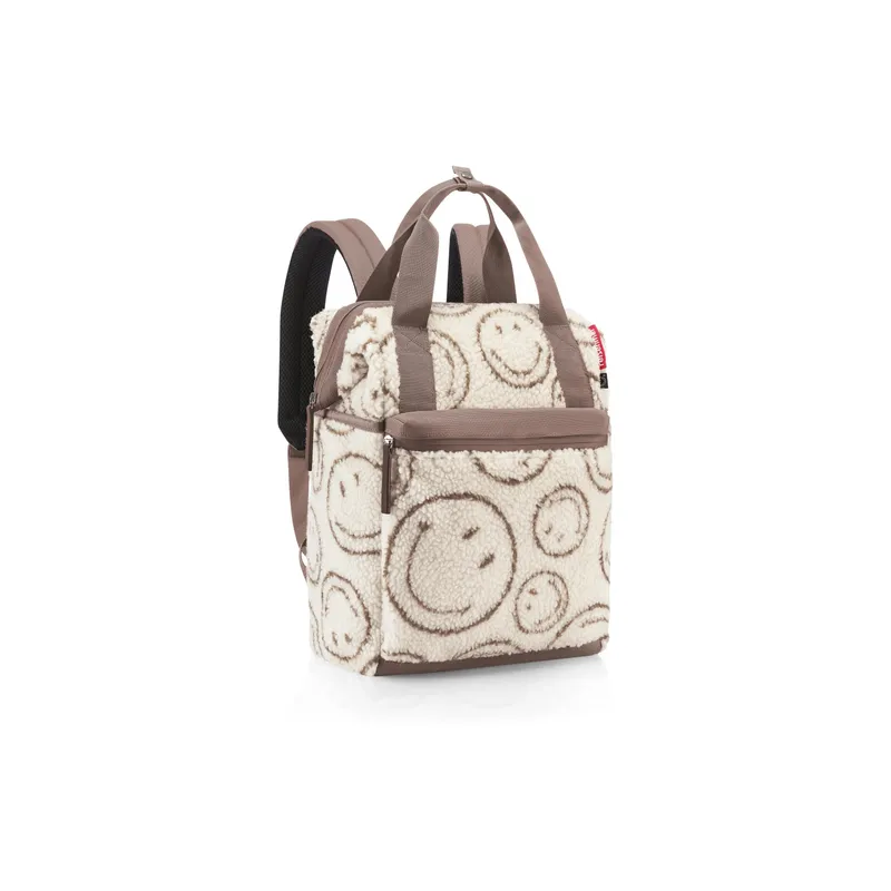 Reisenthel Rucksack Allrounder R 12 l, Smiley Teddy Chocolate