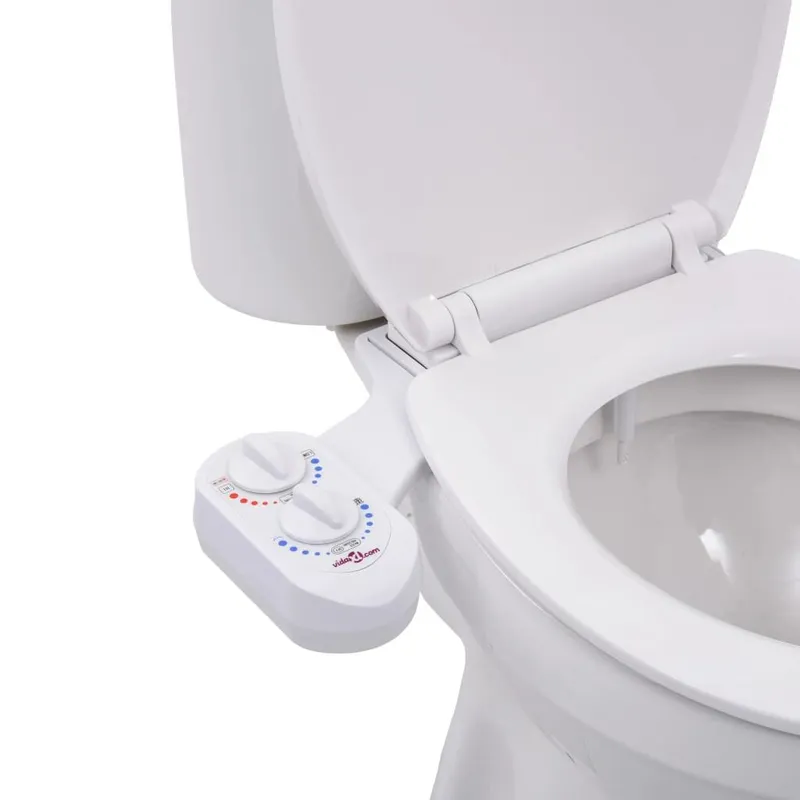 Bidet-Aufsatz for Toilettensitz Heißes Kaltes Wasser Einzeldüse