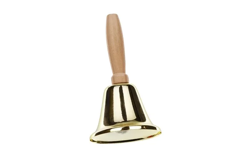 Partydeco Weihnachtsmann-Glocke, Gold