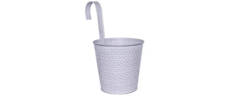 Dameco Übertopf mit Haken grigio