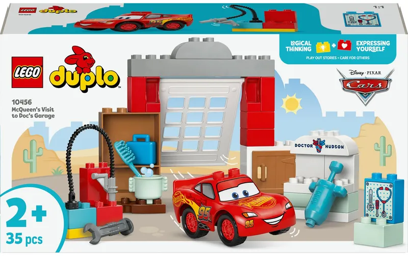 LEGO® DUPLO® McQueens Besuch in Docs Werkstatt 10456