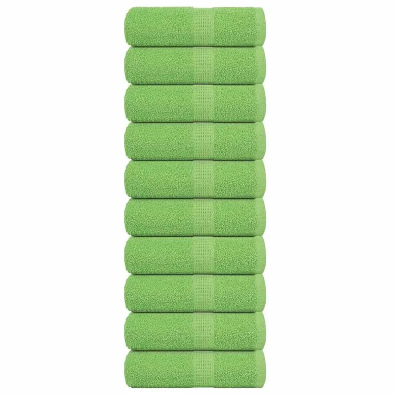 Waschtücher FROGN 10 Stk. Apfelgrün 30x30 cm 360 g/m²
