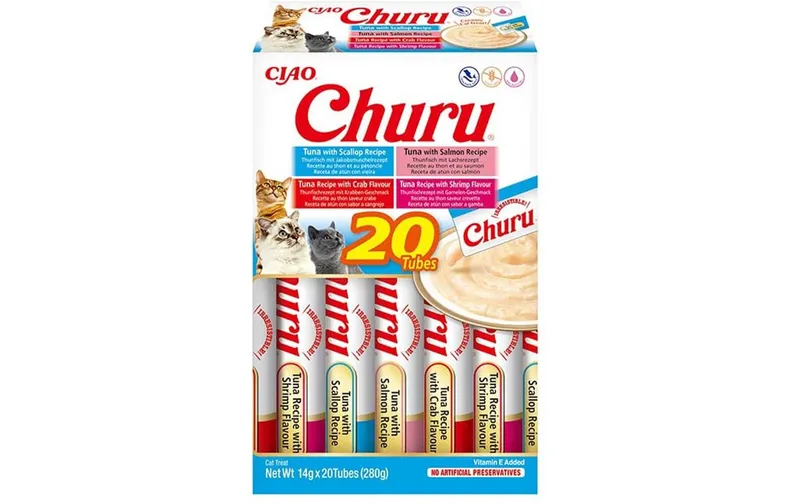 CIAO Churu Megapack Meeresfrüchte 20 x 14 g