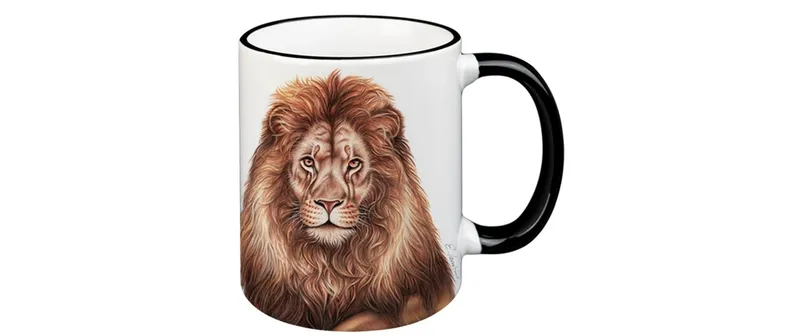 creanorm Tasse Löwe 330 ml, 1 pièces, blanc