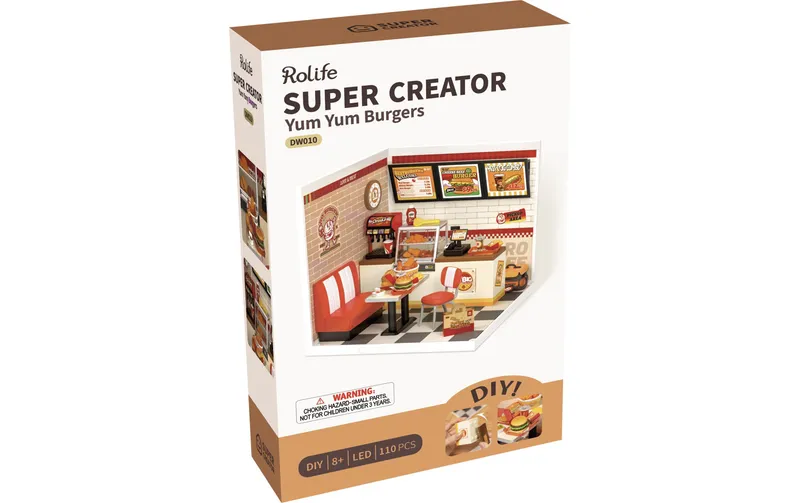 Rolife Yum Yum Burgers 1:20