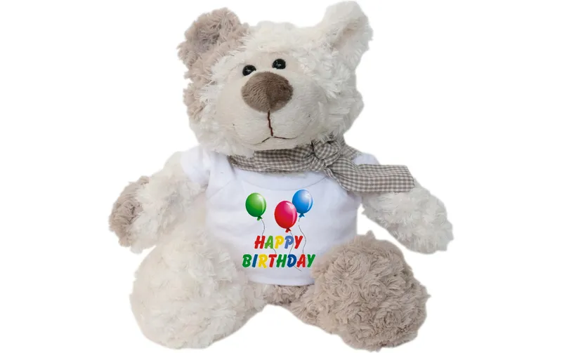 Trendcompany Plüschbär Happy Birthday