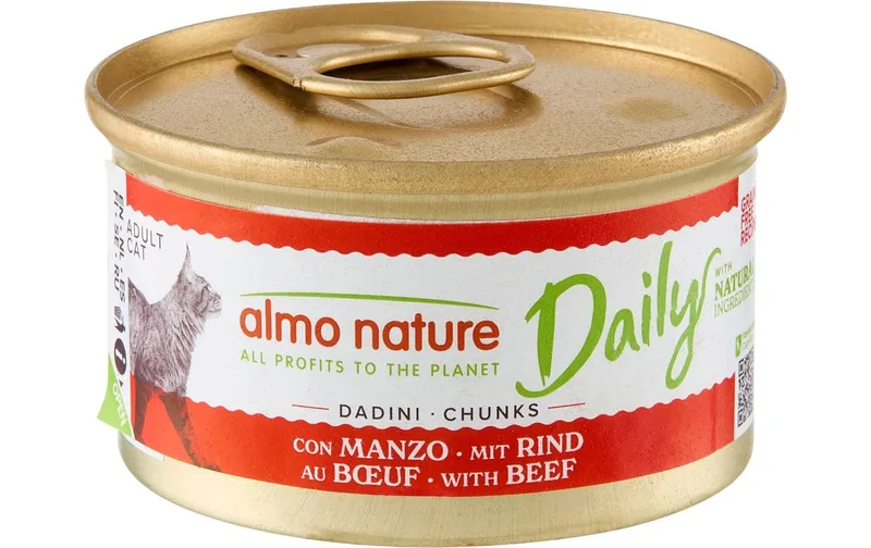 Almo Nature Nassfutter Daily mit Rind 85g