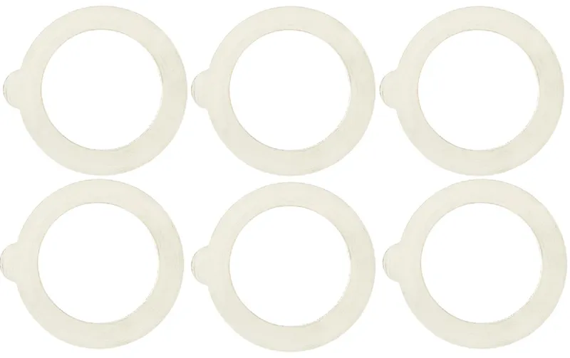 Bormioli Rocco Gummidichtring zu Einmachgläser Fido , 6 pièces