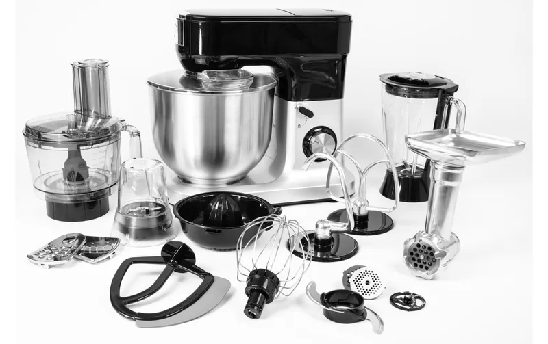OHMEX Küchenmaschine OHM-SMX-6208 noir/Silber