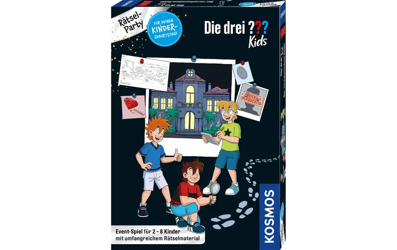 Kosmos childrenspiel the drei ??? Kids Rätsel-Party
