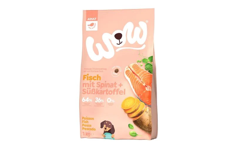 WOW Trockenfutter Minis Adult Fisch, 1 kg