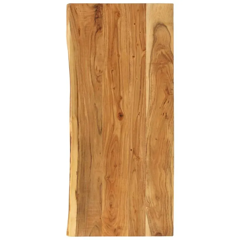Dessus de meuble-lavabo de salle de bain Acacia 140x52x3,8 cm