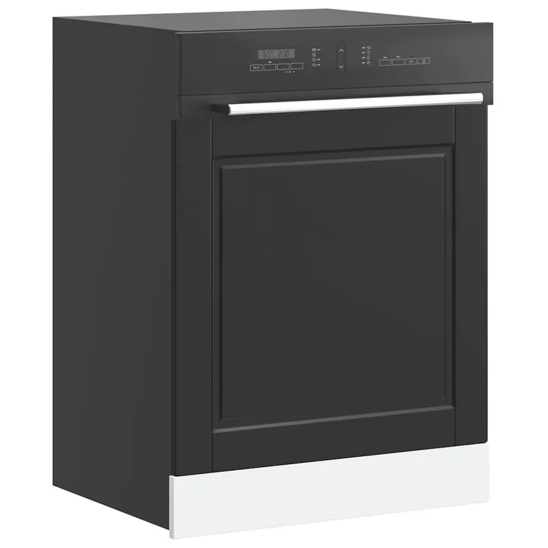 Geschirrspülerblende Porto nero 60x1,5x57 cm derivato del legno
