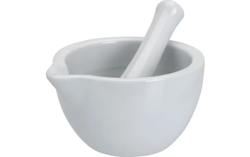 FURBER Mörser with Stössel 10 cm, Porzellan