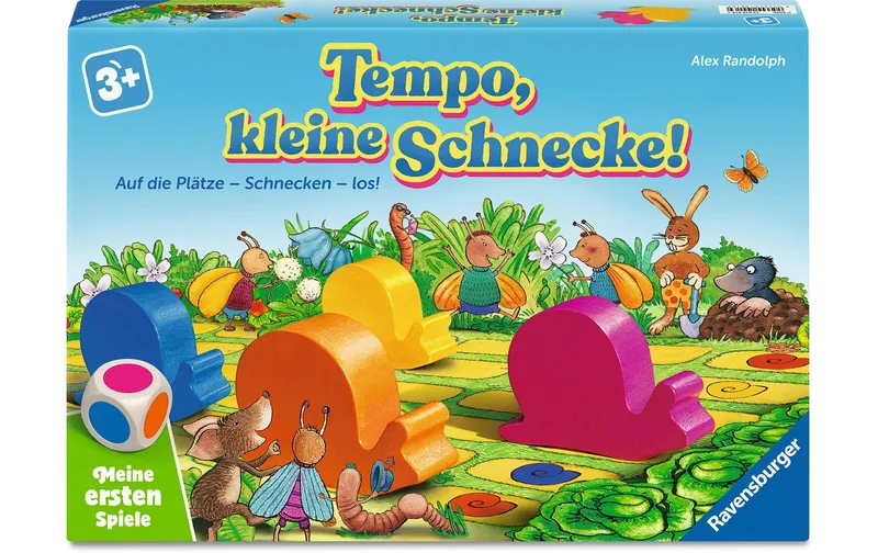 Ravensburger Laufspiel Tempo, kleine Schnecke! ab 3 Jahren, 2-6 Spieler