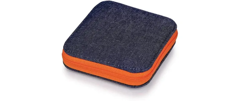 Prym Nähset Travel Box Jeansblau/Orange