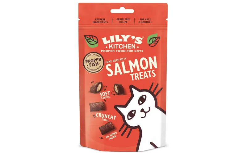Lily's Kitchen Katzen-Snack Lachs Chrunchy 60 g