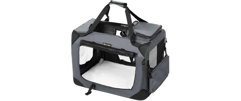 Feandrea Transportbox für Hunde & Katzen L