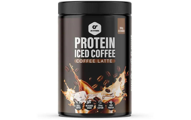 Go Fitness Pulver Protein Iced Coffee Kaffee 900 g