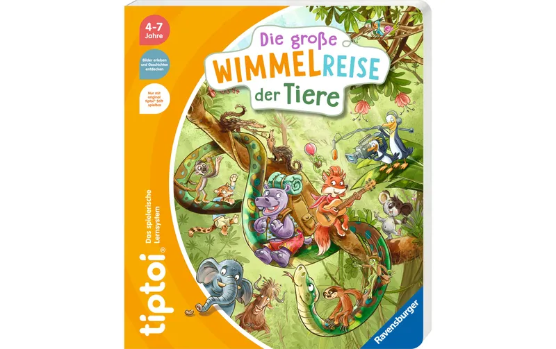tiptoi the grosse Wimmelreise the Tiere