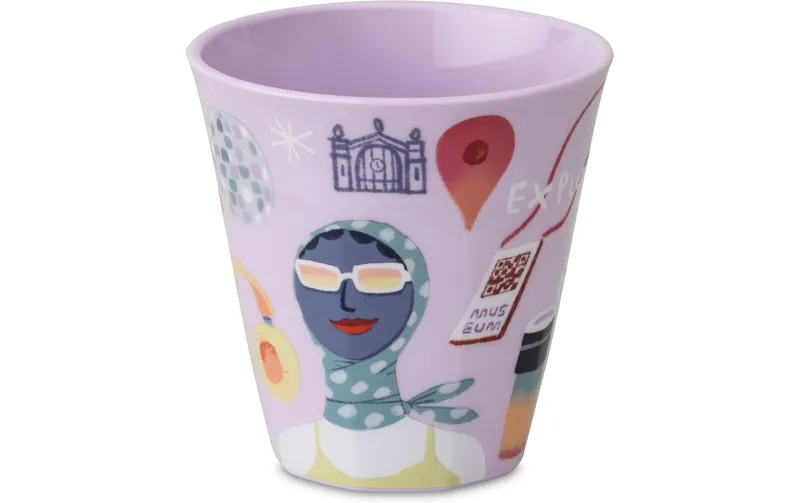 Koziol Trinkbecher Nora M Sisters 300 ml, 1 pièces, multicolore