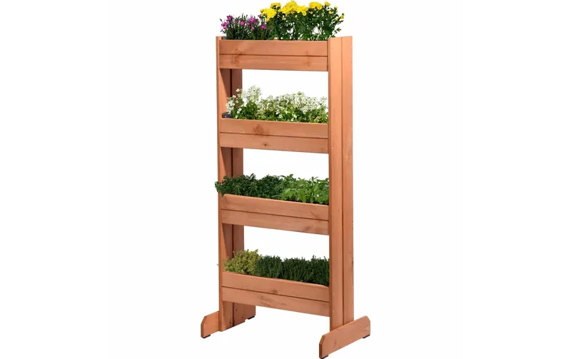 dobar Vertikalbeet con 4 Pflanzkästen